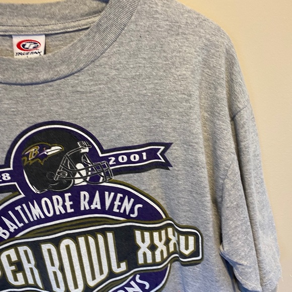 Baltimore ravens super bowl tee large true fan - Picture 4 of 10